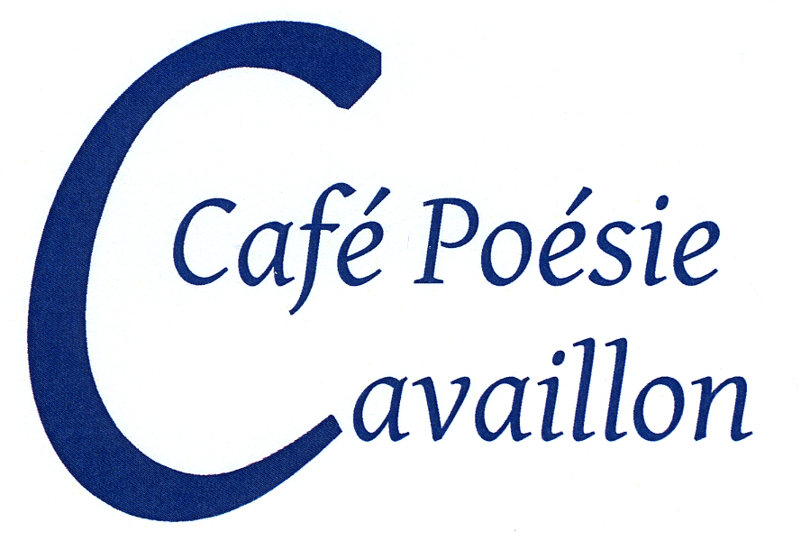 CAV logo Café poésie bleu
