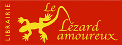 Rentrée littéraire lezard amoureux logo