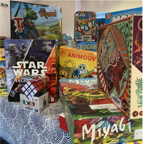 boites de jeux de sociétés 